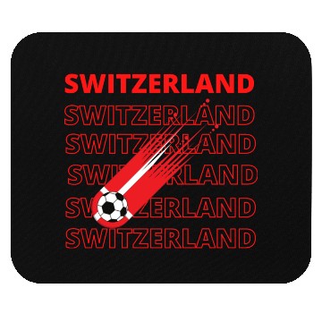 Discover World Switzerland Soccer Vintage Mouse Pads