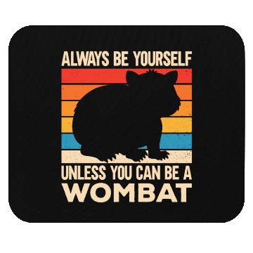 Discover Native Australian Animal Lovers Cute Wombat Mouse Pads