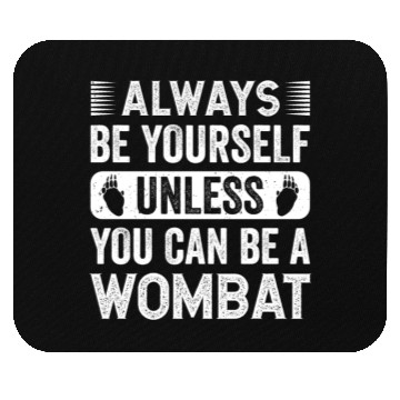 Discover Native Australian Animal Lovers Cute Wombat Mouse Pads