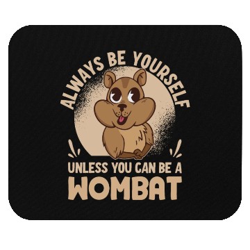 Discover Native Australian Animal Lovers Cute Wombat Mouse Pads