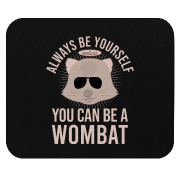 Discover Native Australian Animal Lovers Cute Wombat Mouse Pads