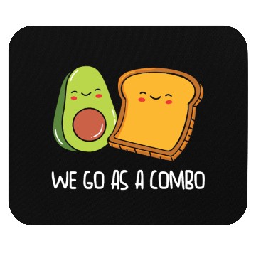 Discover Siblings Avocado Toast Combo Big Sister Brother Mouse Pads
