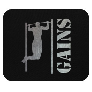 Discover Bodybuilder Workout Pull Postal Service Back Exercise Gift Mouse Pads