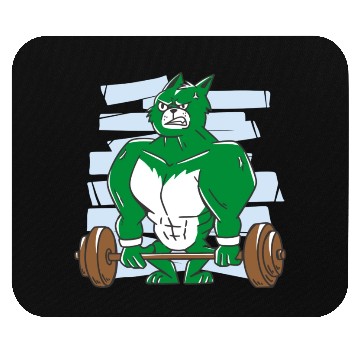 Discover Pumping hulk. Gym Mouse Pads