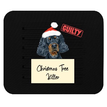 Discover Gordon Setter christmas funny prison Mouse Pads