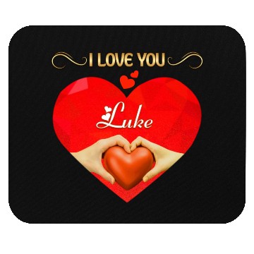 Discover I love you Luke Mouse Pads