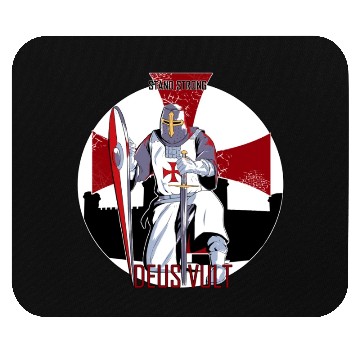 Discover Stand strong and Deus vult Mouse Pads