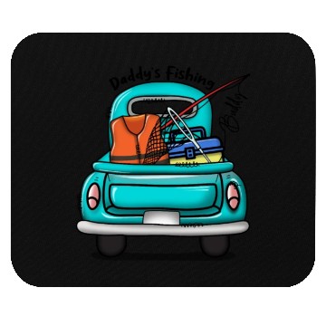 Discover Funny Daddy Fishing Mouse Pads