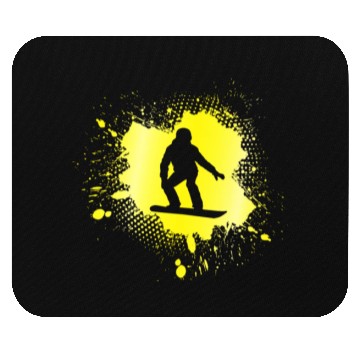 Discover snowboarding Mouse Pads