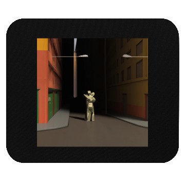 Discover Embrace Under Street Lights LGBTQ Pride Love Mouse Pads