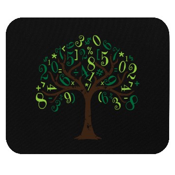 Discover Math Tree Math Tree Mathematics Mouse Pads
