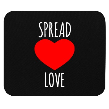 Discover Spread Love : Lover Quote Mouse Pads