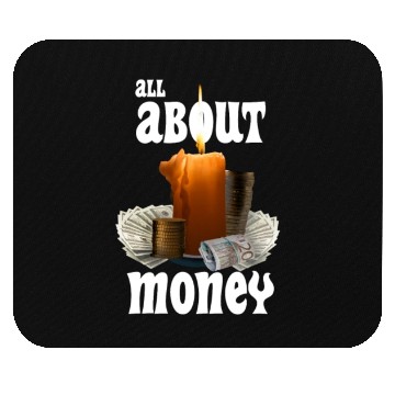 Discover All About Money Black Edition Mouse Pads