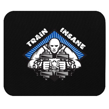 Discover Gym train insane Mouse Pads