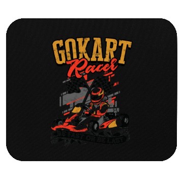 Discover Go kart racer Be fast or be last - go kart Mouse Pads