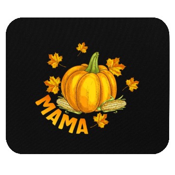 Discover Halloween Thanksgiving Mouse Pads, Mama Pumpkin