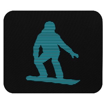 Discover snowboarding Mouse Pads