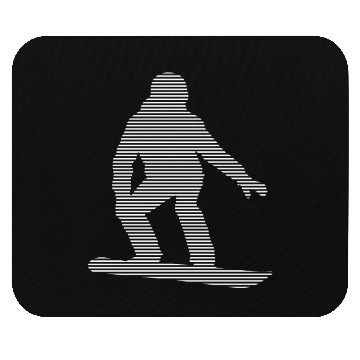 Discover snowboarding Mouse Pads