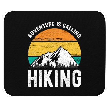 Discover Adventure is Calling Hiking Mouse Pads