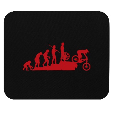 Discover Evolution Downhill Mountain Bike Mtb Mountain Biki Mouse Pads