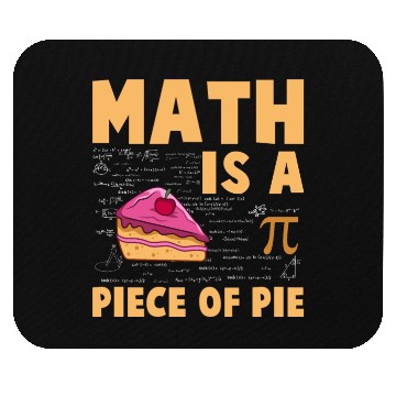 Discover Math is a Piece of Pie - Pi Day & Math Lover Mouse Pads