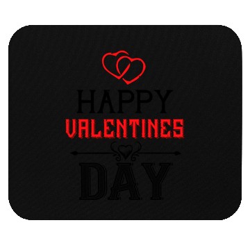 Discover Funny happy valentines day couple Mouse Pads