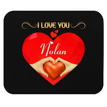 Discover I love you Nolan Mouse Pads