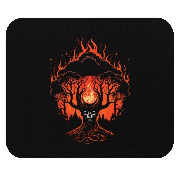 Discover Tree Of Death Mouse Pads