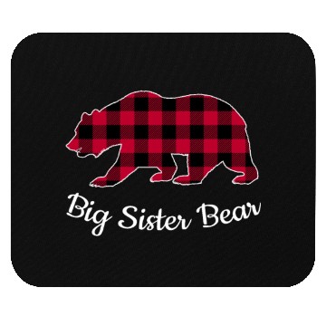 Discover Big Sister Bear Mouse Pads