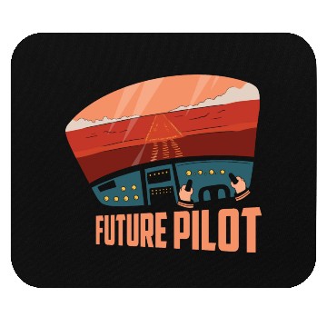 Discover Future Pilot Airline Fly Aviation Mouse Pads