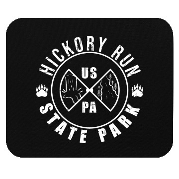 Discover Hickory Run state park Pennsylvania Mouse Pads