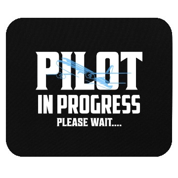 Discover Pilot In Progress Please Wait.... Aviation Airline Mouse Pads