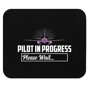 Discover Pilot In Progress Please Wait.... Airline Aviation Mouse Pads