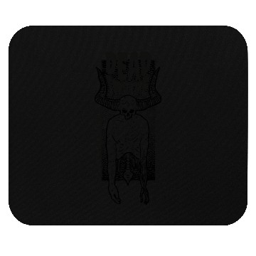 Discover Dead-inside half skeleton Dead-inside half skeleto Mouse Pads