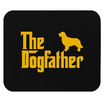 Discover Golden Retriever Dogfather Dog Lover Godfather Sty Mouse Pads