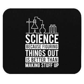Discover Figuring Things Out Science Teacher Student Gifts Mouse Pads
