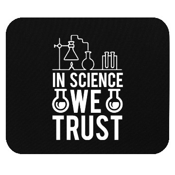Discover In Science We Trust Science Teacher Student Gifts Mouse Pads