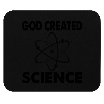 Discover God Created Science Teacher Student Gift Ideas Mouse Pads