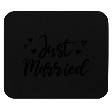 Discover Just Married perfect wedding gift for the couple Mouse Pads
