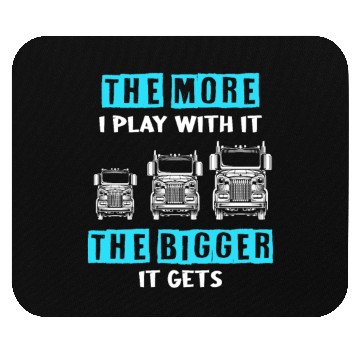 Discover Truck Driver US FLAG, Truck, Trucker Dad Mouse Pads