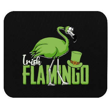 Discover Irish Flamingo - bird Mouse Pads