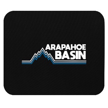 Discover Arapahoe Basin Snowboarding Mouse Pads