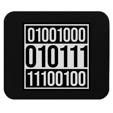 Discover binary code program language Mouse Pads