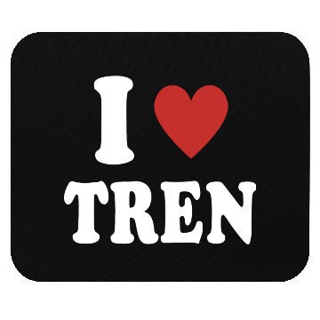 Discover I Heart Tren Cool Training Mouse Pads