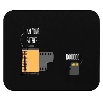 Discover Funny Photography Film Father of SD Card Mouse Pads