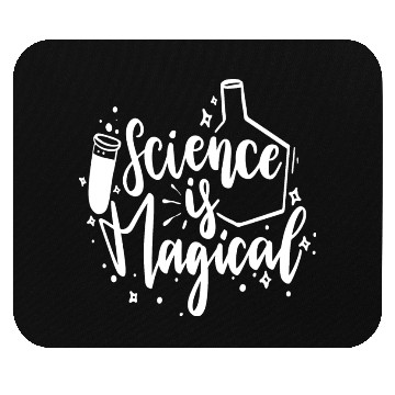 Discover Science Is Magical Nerd Geek Teacher Student Gifts Mouse Pads