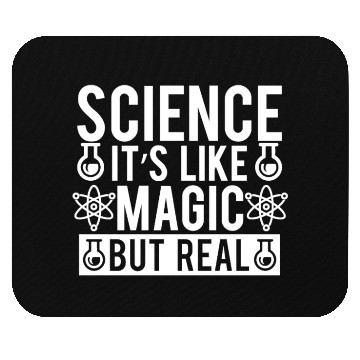 Discover Science Magic Nerd Geek Teacher Student Gift Ideas Mouse Pads