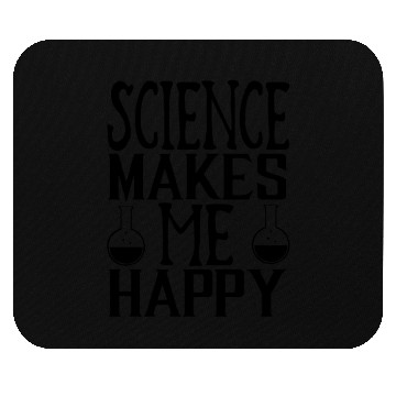 Discover Science Happy Nerd Geek Teacher Student Gift Ideas Mouse Pads