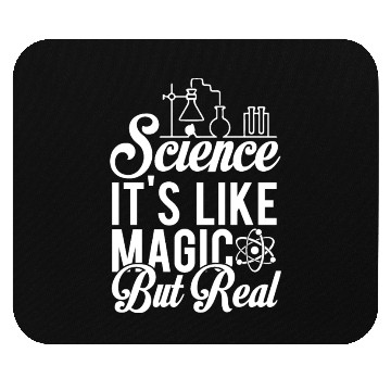Discover Science Magic Nerd Geek Teacher Student Gift Ideas Mouse Pads
