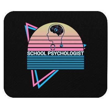 Discover School Psychologist School Psychology Retro Mouse Pads